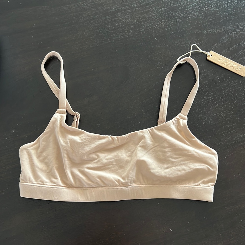 Skims fits everybody scoop bralette, sz small